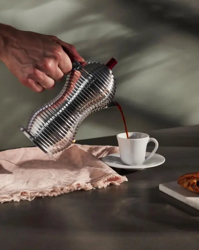 Pulcina - Cafetera Espresso - 6 tazas - inducción 
