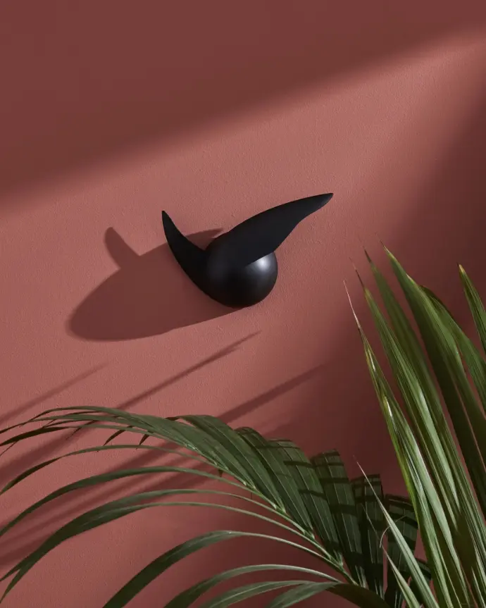 Walter Wayle II design Philippe Starck Wall clock in ABS, grey. Quartz movement.