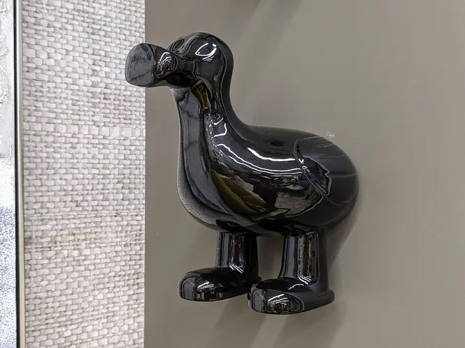 Pato Arturo grande preto