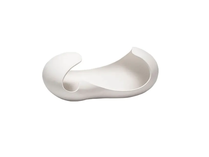 Centro de mesa Bouble blanco brillante