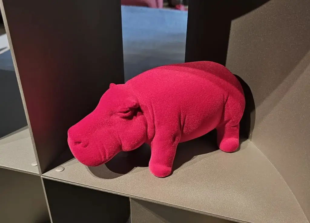 Hippo Mini / Rubino Velvet