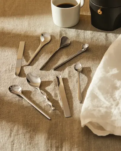 [MSPOONSET] Il Caffè/Il Tè - Set 8 Cucharas