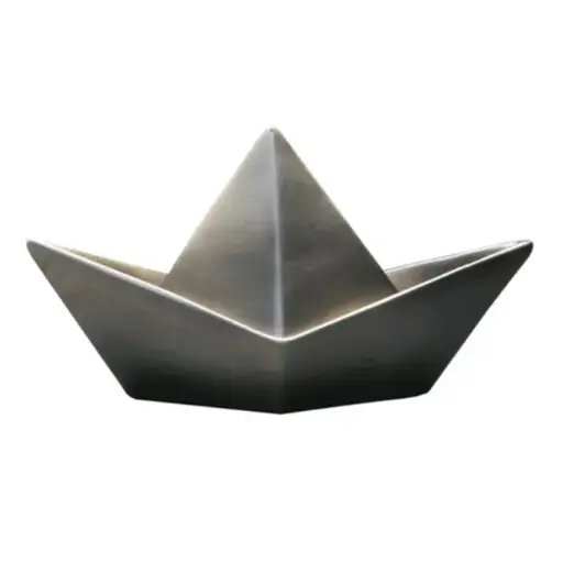 [Q238/6] Barco grande preto dorado